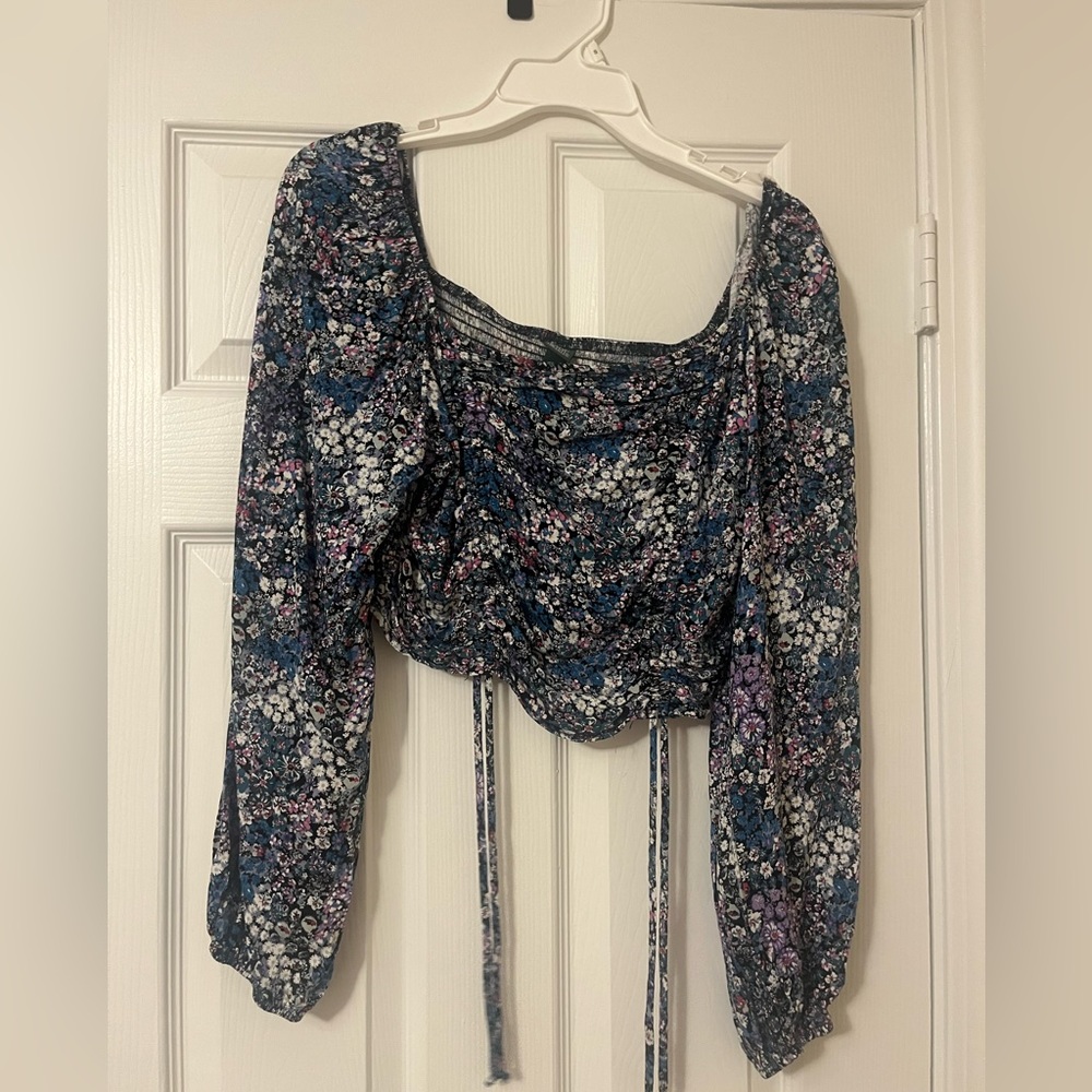 Floral Wild Fable Crop Top